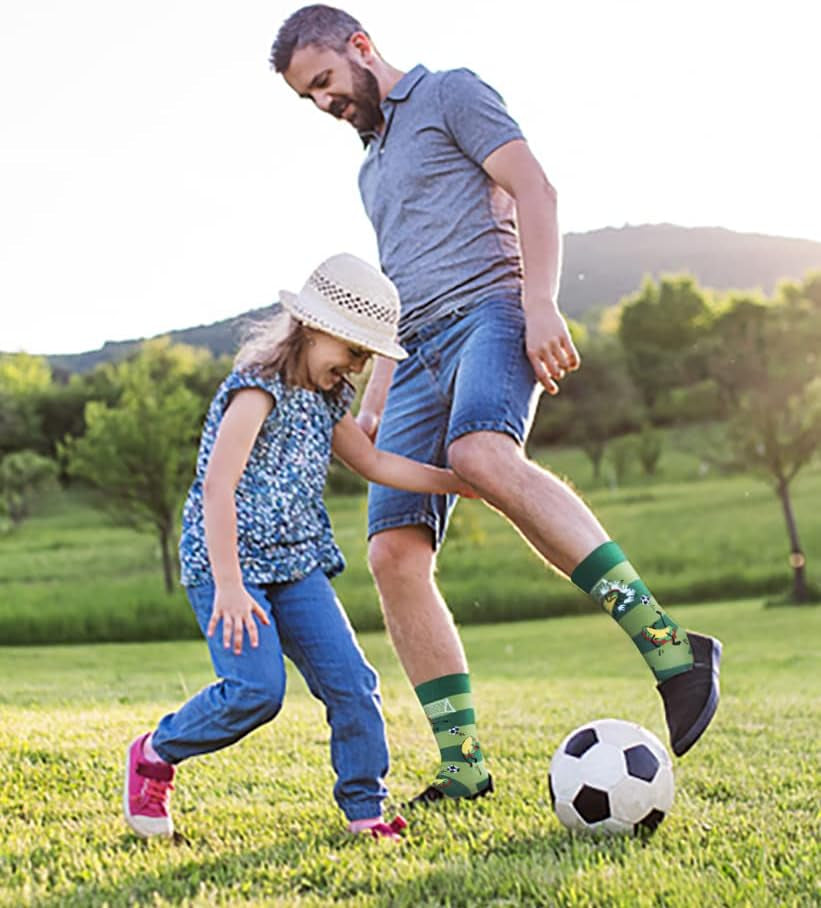 Novelty Socks Gift for Men Game Corgi World Cup Soccer Beer Fox Snake Break a Leg Socks …