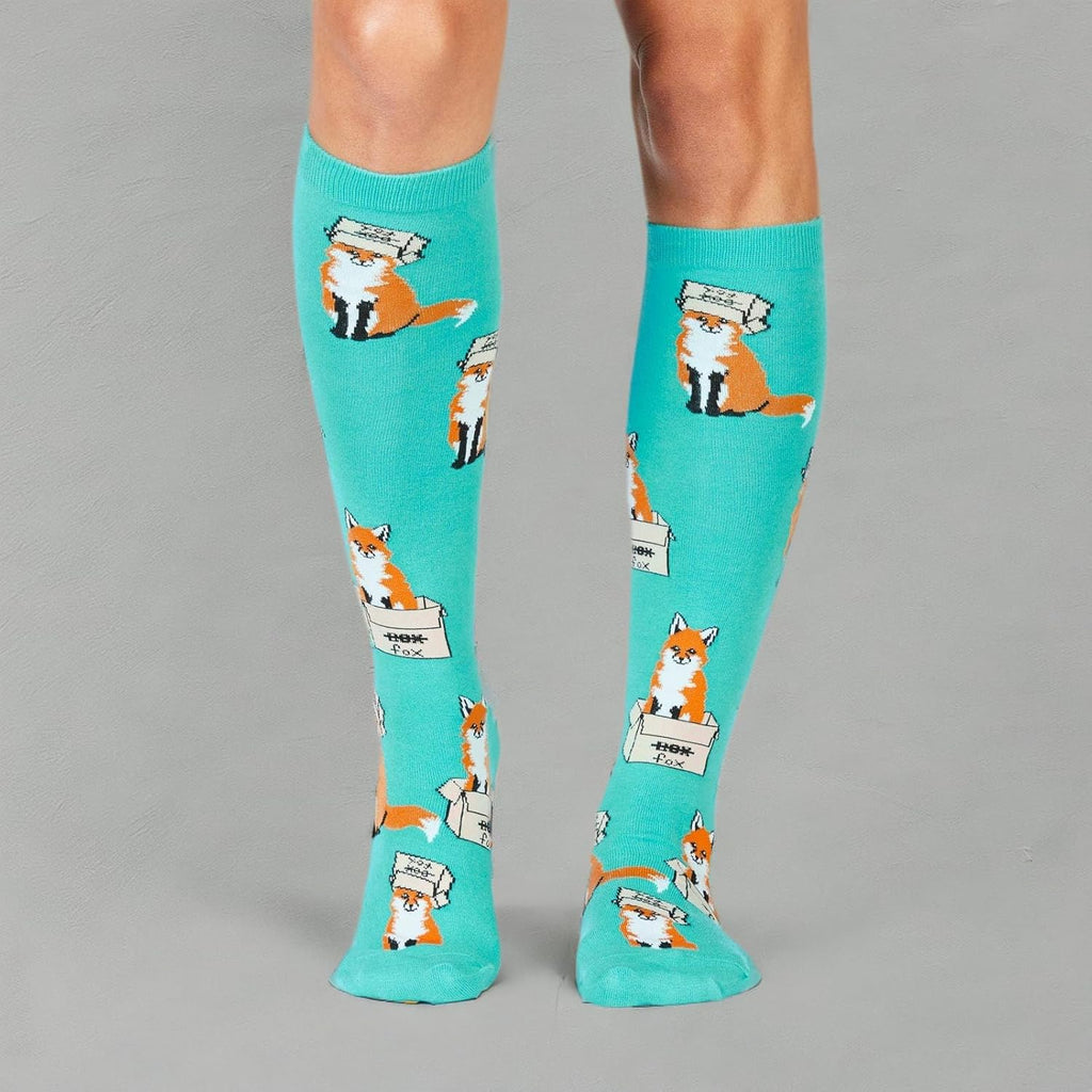 , Knee High Funky Socks, Animals