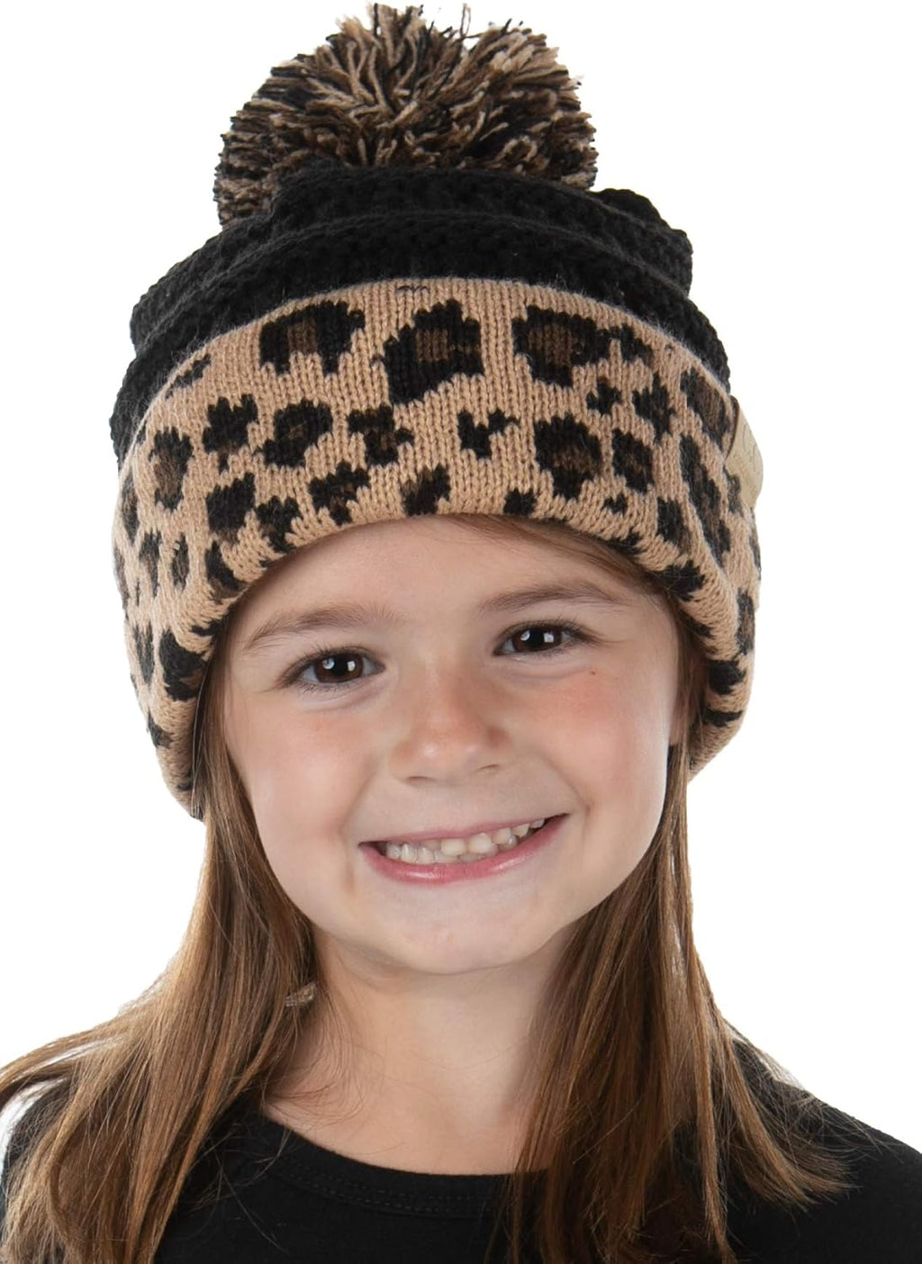 Exclusives Toddler Pom Beanie – Warm Knit Winter Hat for Kids Ages 1–4, Cozy Snow Beanies for Baby Boys & Girls