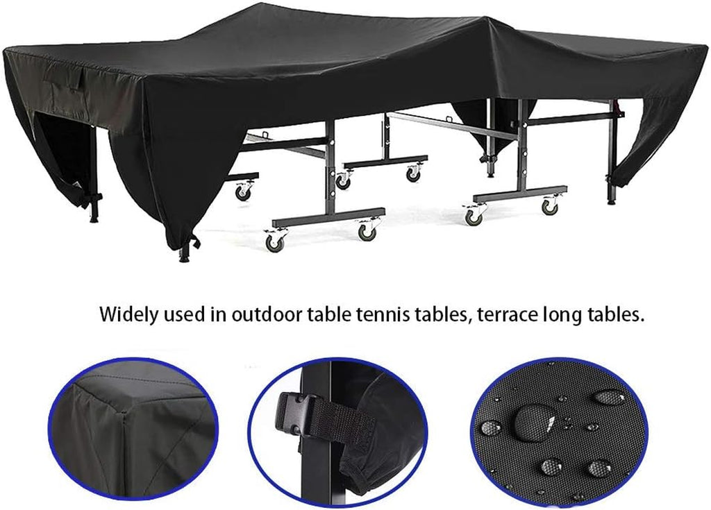 Table Cover, Table Tennis Cover the Table Tennis Table from Sunlight, Rain, Snow, Dust, Protective