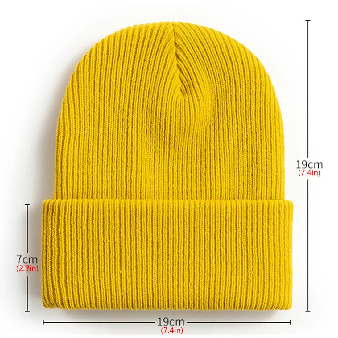 Ski Beanie Hats for Men Soft Warm Winter Knitted Hats Coffee One Size