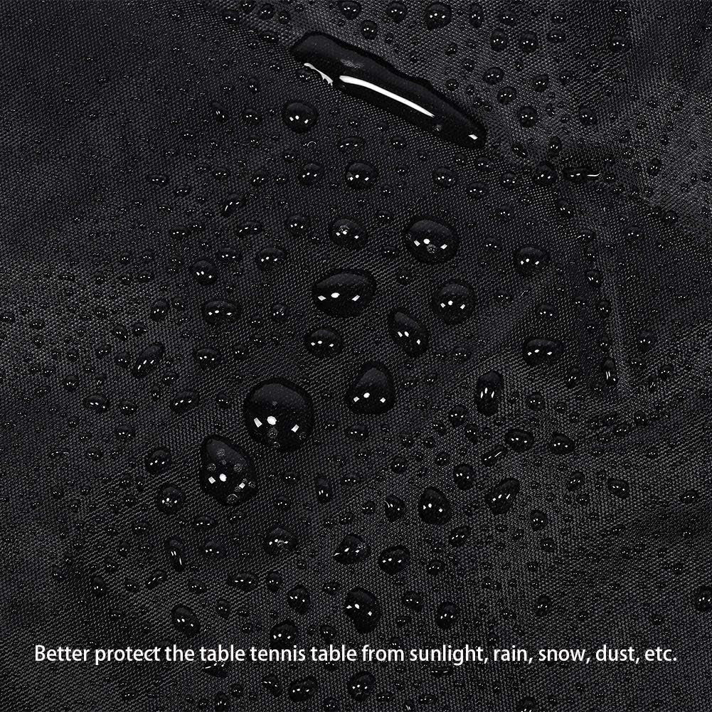 Table Cover, Table Tennis Cover the Table Tennis Table from Sunlight, Rain, Snow, Dust, Protective