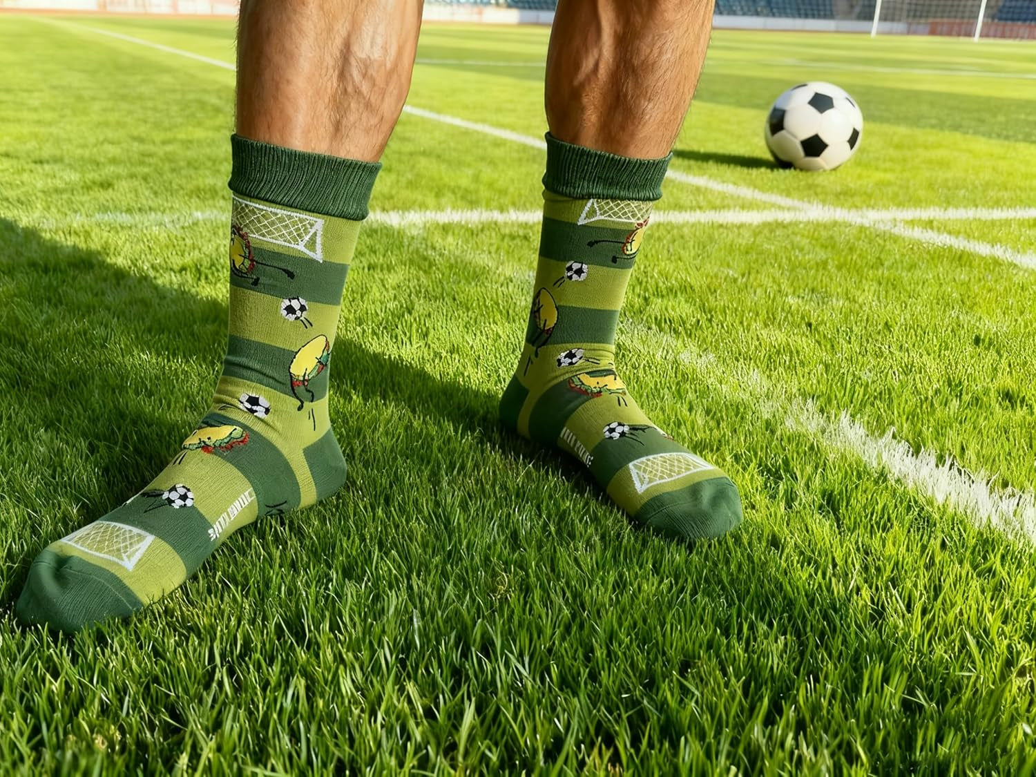 Novelty Socks Gift for Men Game Corgi World Cup Soccer Beer Fox Snake Break a Leg Socks …