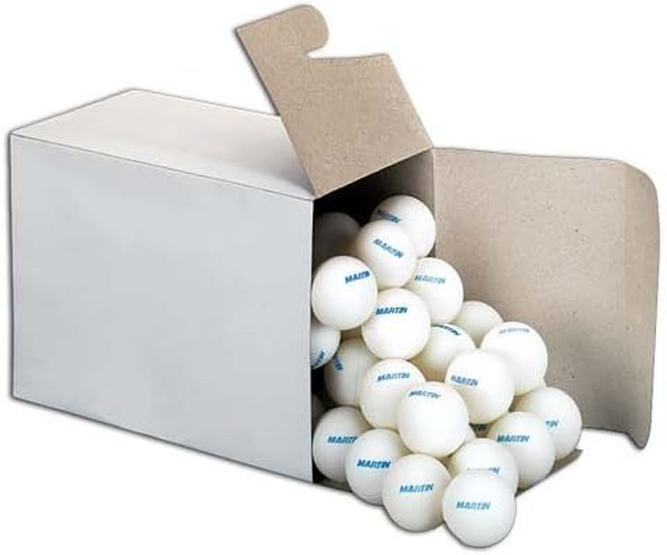 Pioneer 1-Star White Table Tennis Balls Practice, [One Gross - 144 Table Tennis Balls]