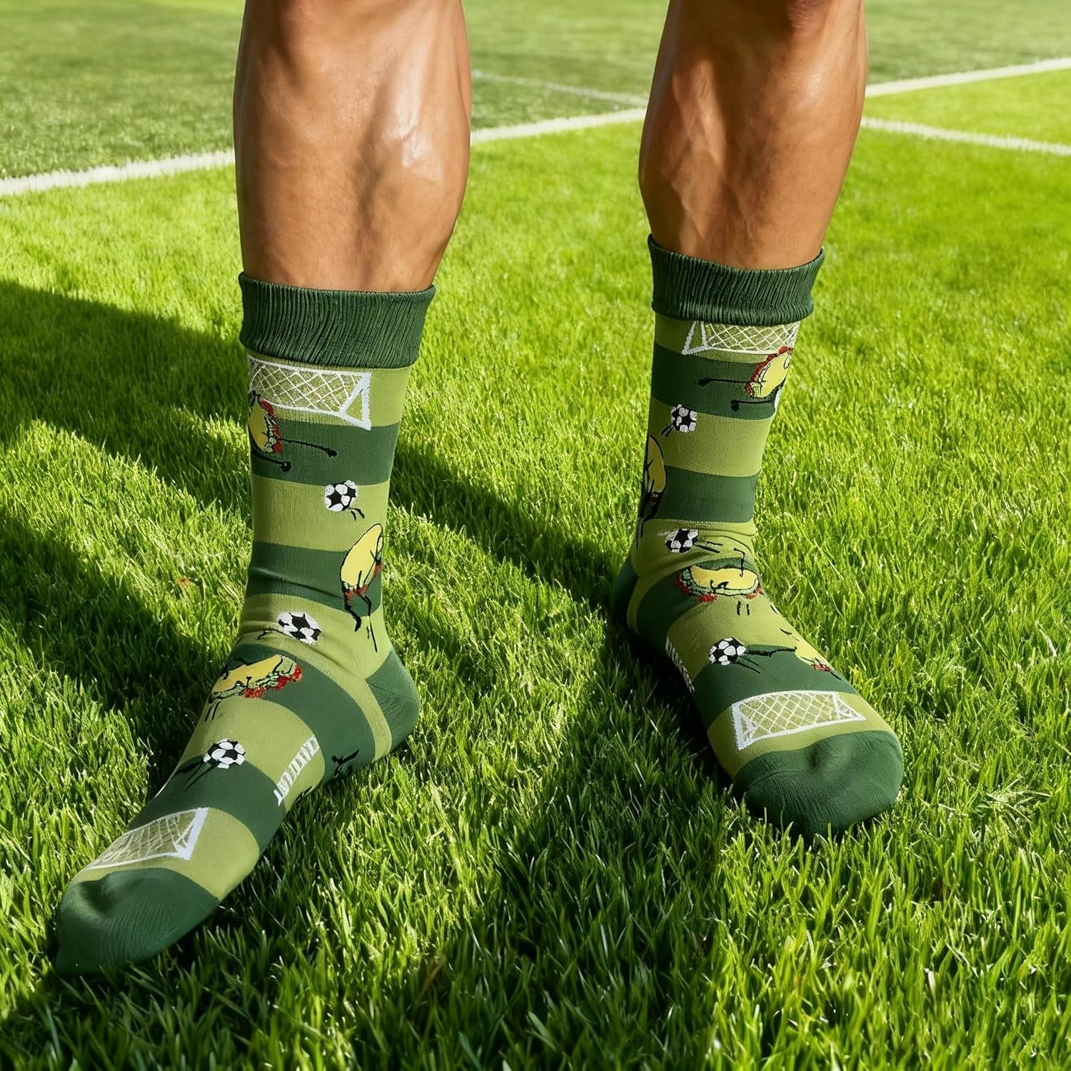 Novelty Socks Gift for Men Game Corgi World Cup Soccer Beer Fox Snake Break a Leg Socks …