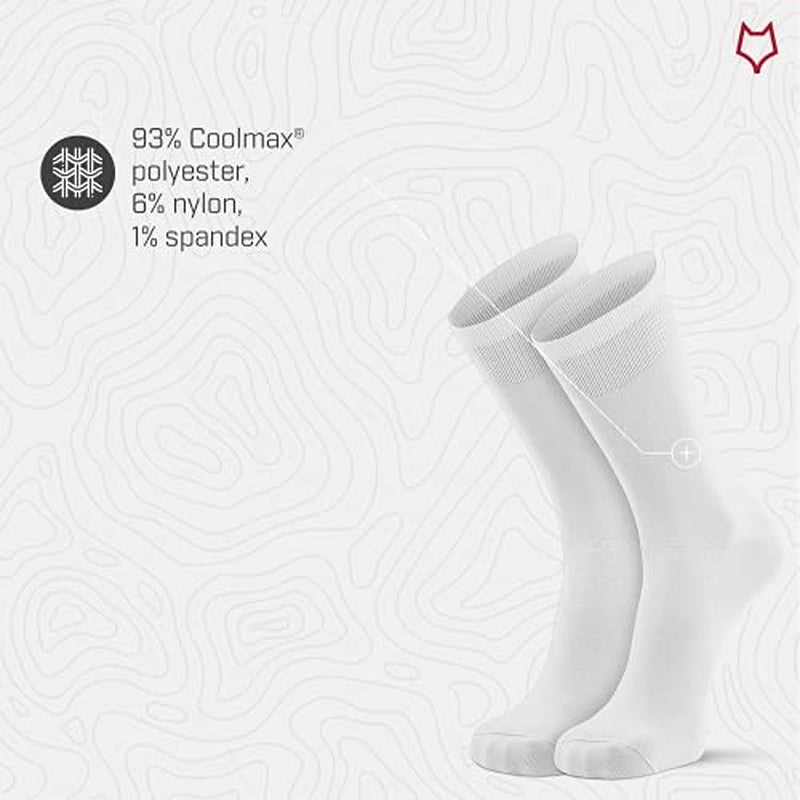 Fox River Wick Dry Coolmax Liner Sock Large White