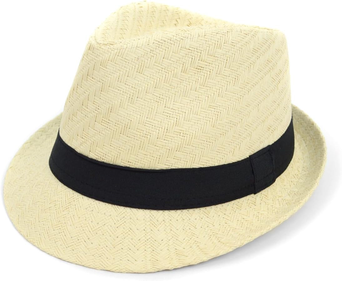 Fedora Hats for Men - Summer Straw Hat, Stylish 2025 Design