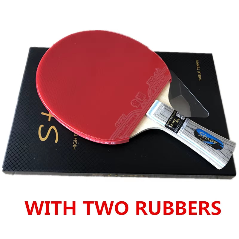 7Ply Carbon Fiber Table Tennis Blade Lightweight Ping Pong Racket Blade Table Tennis Accessories Table Tennis Bat