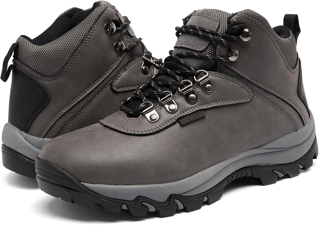 Mens Waterproof Hiking Boots Lightweight Outdoor Work Boots Hiking Shoes