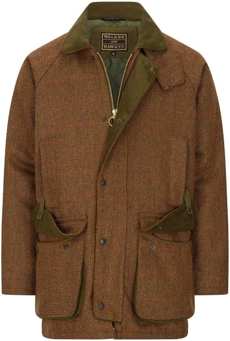 Men'S Barlaston Derby Tweed Jacket - Countryside Shooting Jacket for Men with Waterproof Fabric Protector