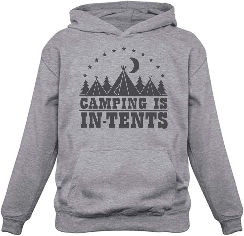 Camping Is in Tents - Funny Camping Gift Women Hoodie