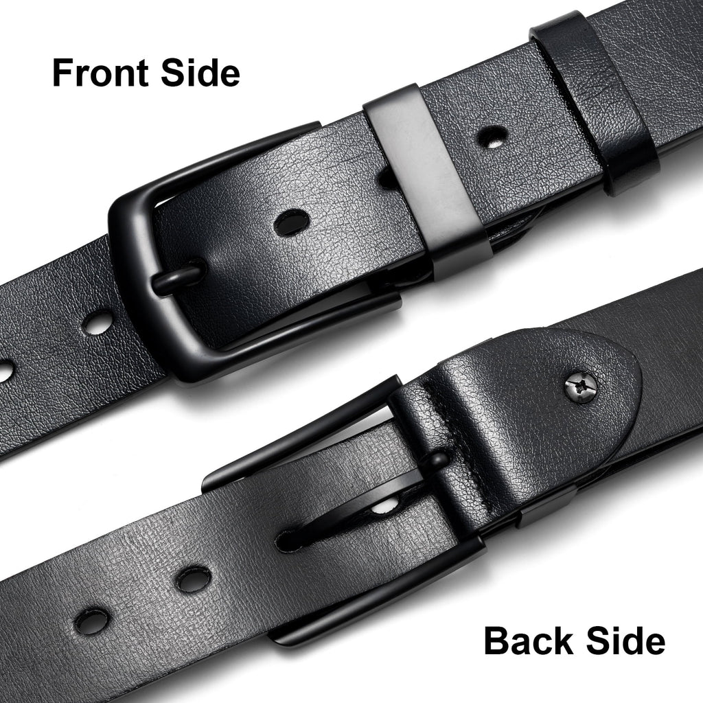Men Belts Black Belts for Men Casual Dress Belt