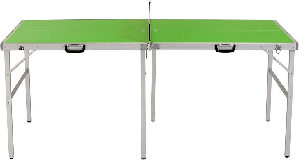 Space Saver - Compact Ping Pong Table - Separate Table Halves - Regulation Height - No Assembly Required
