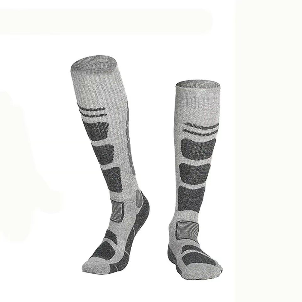 Merino Wool Thermal Socks Long Tube Outdoor Sports Thermal Socks Ski Hiking Ski Mountaineering Sports Socks for Men Women
